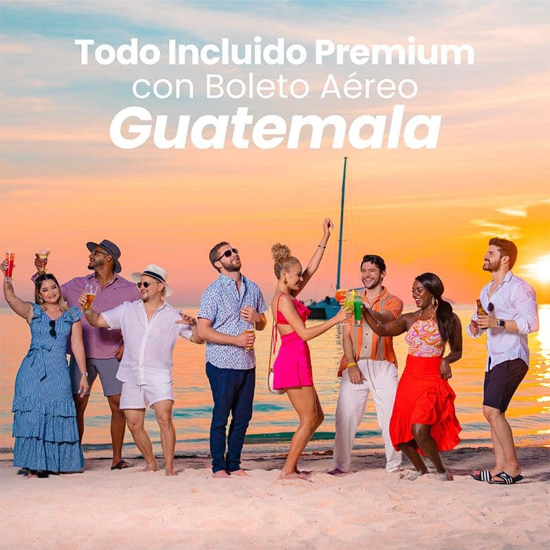 2 Noches 3 Días Vacaciones Todo Incluido Premium a Roatan Boleto Aereo Guatemala